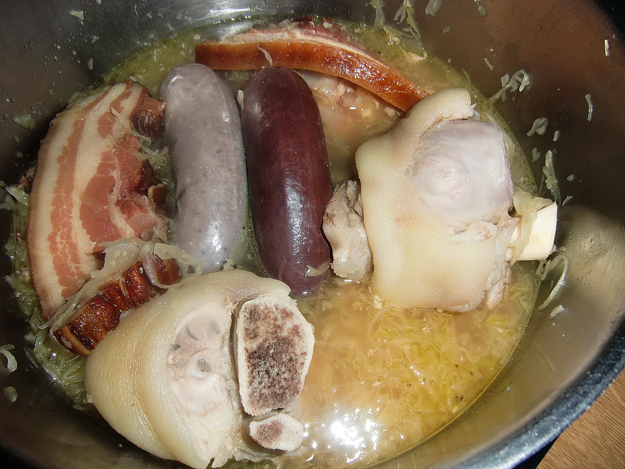 Sauerkraut mit Eisbein  (9)